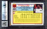 Shaquille "Shaq" O'Neal Autographed 1992-93 Topps Rookie Card #362 Orlando Magic BGS 9 Auto Grade Gem Mint 10 Beckett BAS Stock #214851