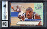 Shaquille "Shaq" O'Neal Autographed 1992-93 Fleer Ultra Rookie Card #328 Orlando Magic BGS 8.5 Auto Grade Gem Mint 10 Beckett BAS Stock #214855