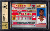 Allen Iverson Autographed 1996-97 Bowman's Best Rookie Card #R1 Philadelphia 76ers BGS 9.5 Auto Grade Gem Mint 10 Beckett BAS #15530897
