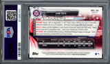 Juan Soto Autographed 2017 Bowman Draft Chrome Refractor Rookie Card #BDC162 New York Mets PSA 10 "2019 WS Champs" PSA/DNA #61265741