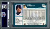 Ichiro Suzuki Autographed 2001 Topps Chrome Traded Rookie Card #T266 Seattle Mariners PSA 8 PSA/DNA #61265886