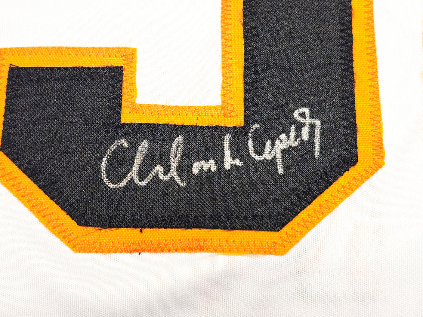 San Francisco Giants Orlando Cepeda Autographed White Baseball Jersey JSA Stock #228080