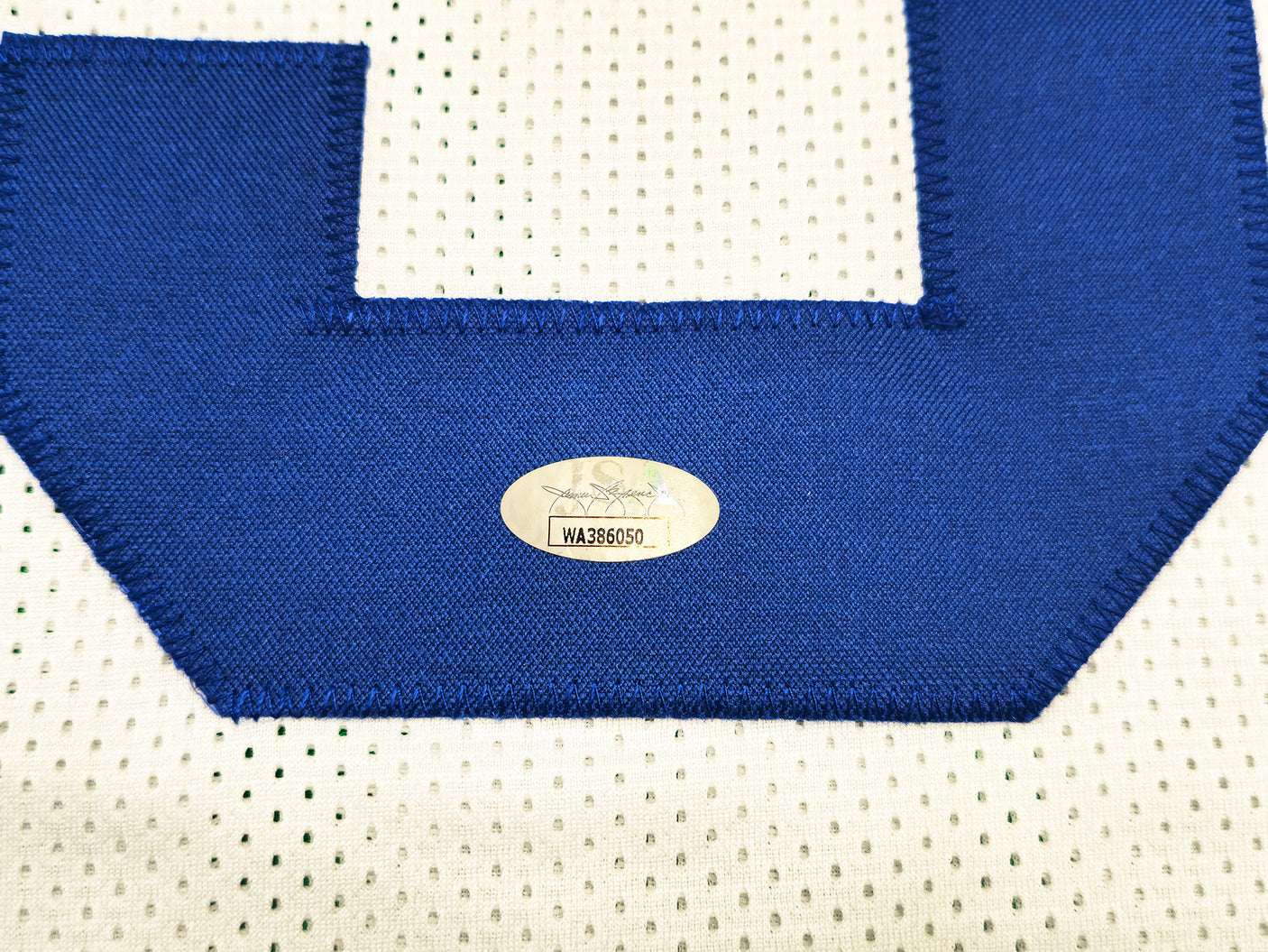 Dallas Cowboys Tony Dorsett Autographed White Football Jersey JSA Stock #228103