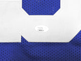 Dallas Cowboys Tony Dorsett Autographed Blue Football Jersey JSA Stock #228104
