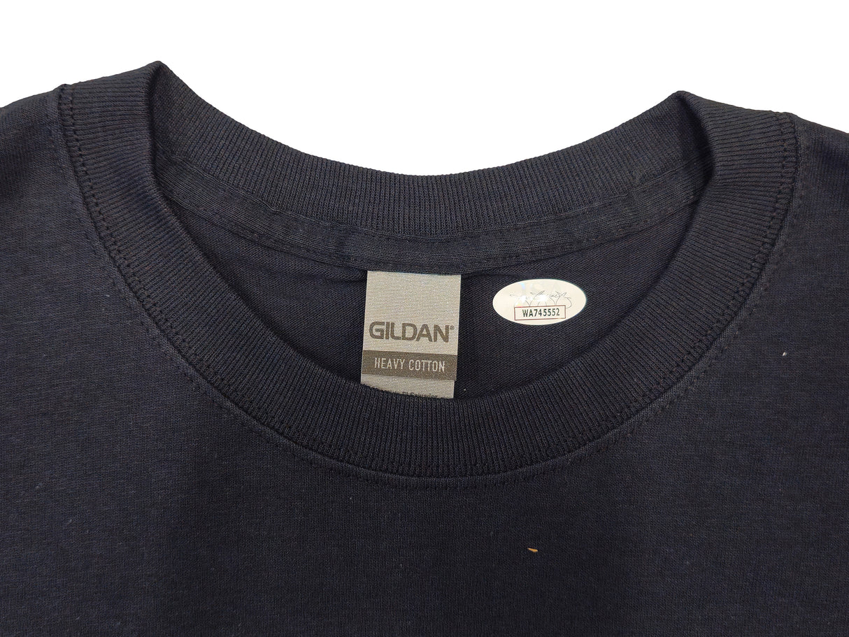 Hulk Hogan Autographed Black WWE NWO T-Shirt "Hollywood" JSA Stock #228799