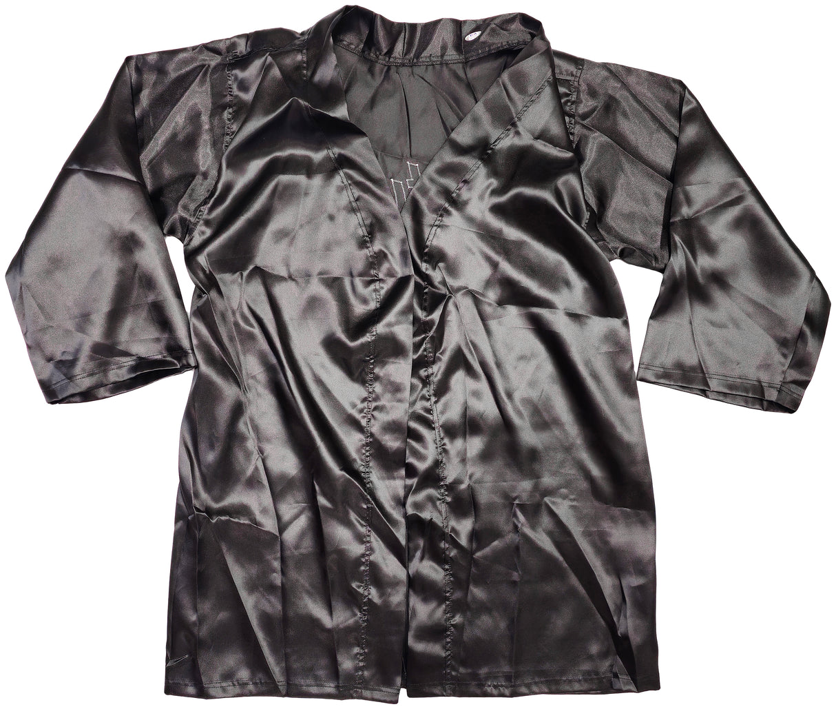 Ric Flair Autographed Black Wrestling Robe "Nature Boy, 16x & Wooooo" PSA/DNA Stock #227979