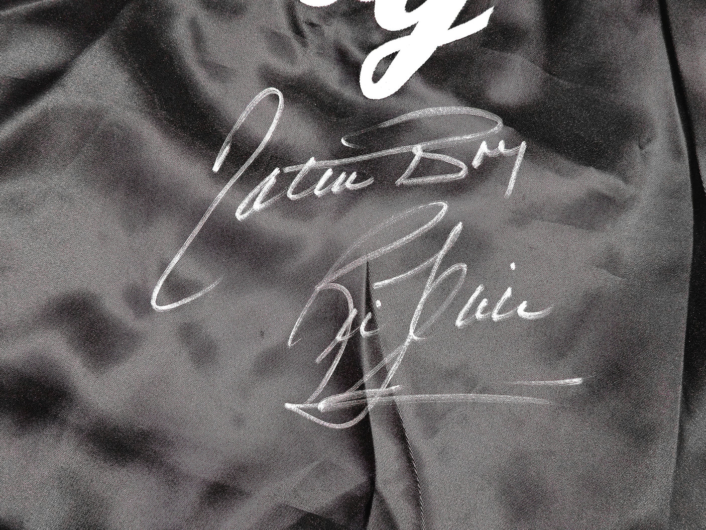 Ric Flair Autographed Black Wrestling Robe "Nature Boy" PSA/DNA Stock #227976