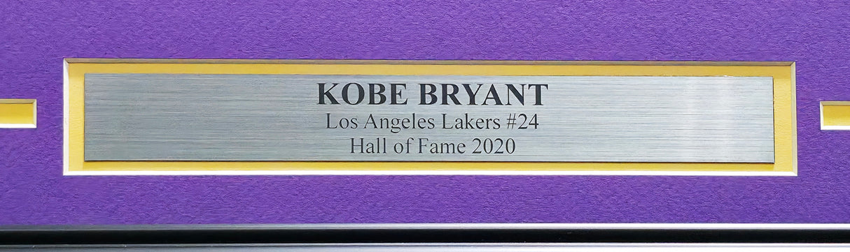 Kobe Bryant Autographed Framed 16x20 Photo Los Angeles Lakers "XX" #14/24 Panini, PSA/DNA & Beckett BAS #AE19143