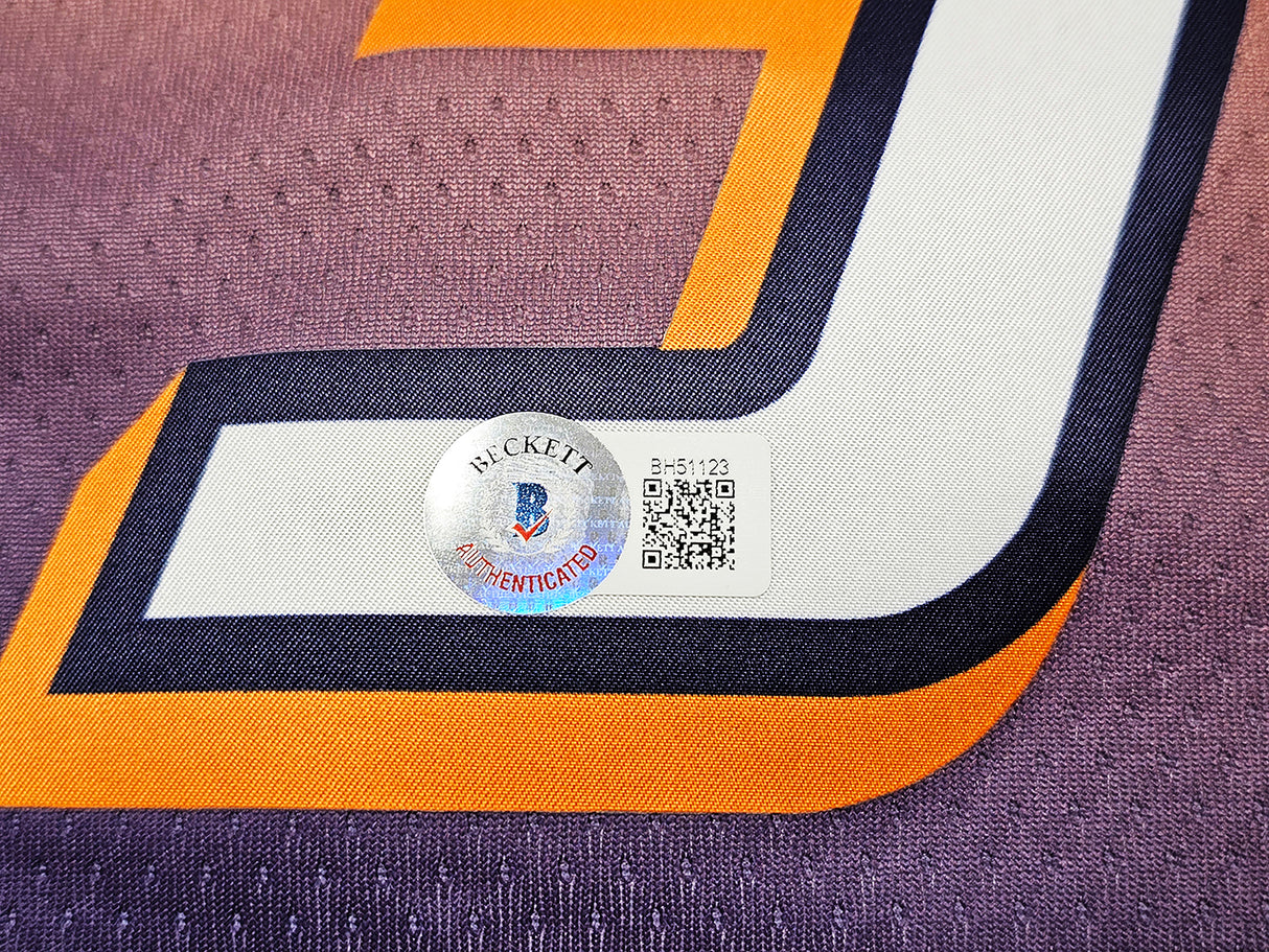 Phoenix Mercury Diana Taurasi Autographed Purple Nike Explorer Edition Jersey Size L Beckett BAS QR Stock #214838