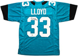 Jacksonville Jaguars Devin Lloyd Autographed Teal Jersey Beckett BAS Witness Stock #215006