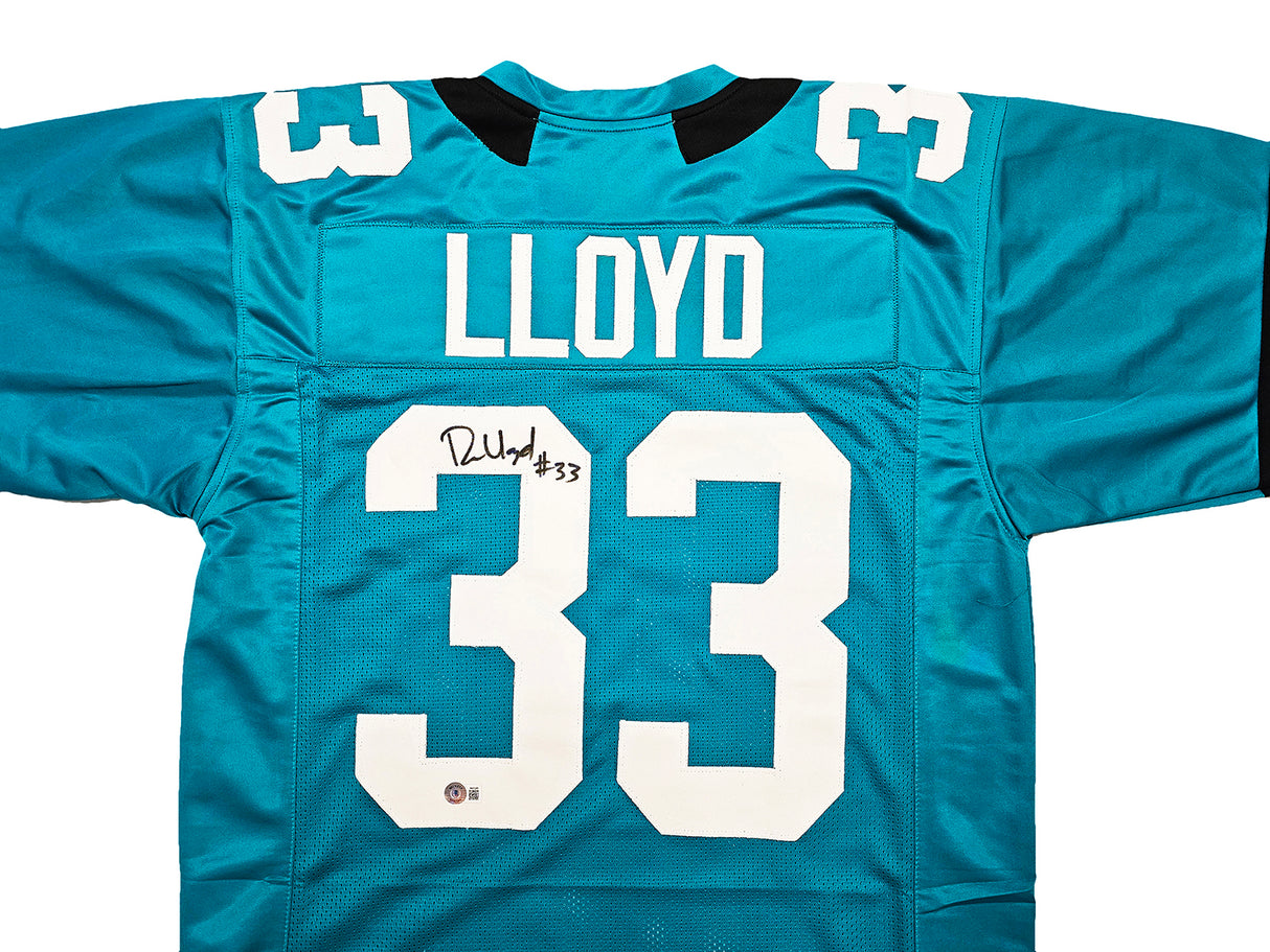 Jacksonville Jaguars Devin Lloyd Autographed Teal Jersey Beckett BAS Witness Stock #215006