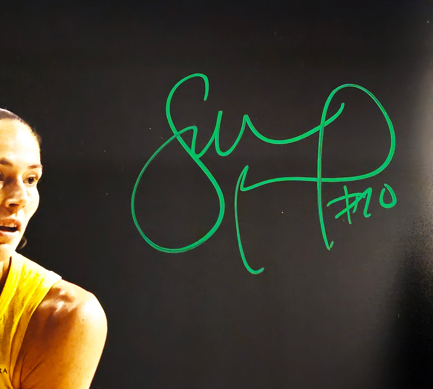 Sue Bird Autographed 16x20 Photo Seattle Storm Beckett BAS QR Stock #214841