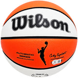 Sue Bird Autographed Authentic White Panel Indoor/Outdoor Basketball Seattle Storm "Seattle Storm 2002-2022" Beckett BAS QR Stock #214845