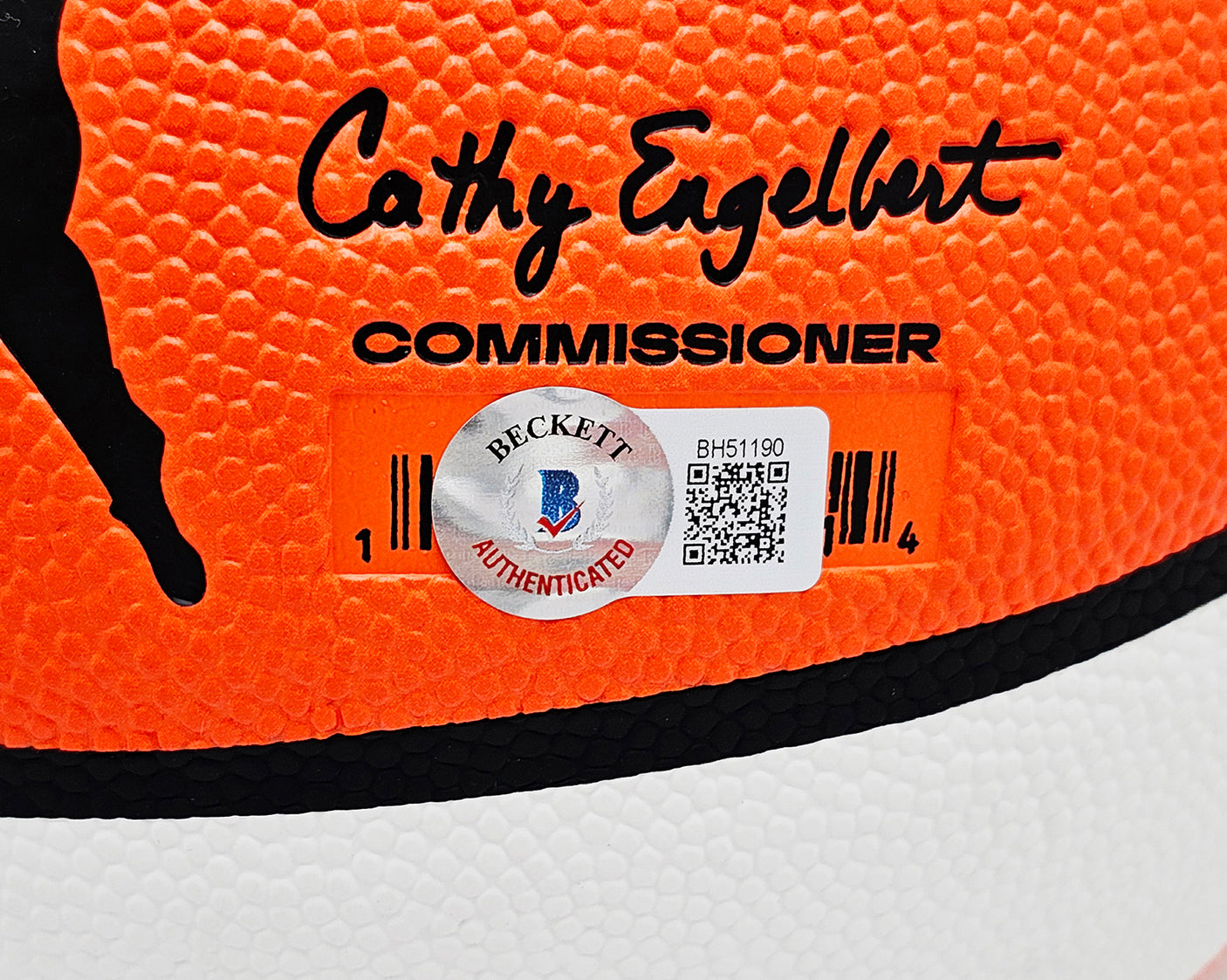 Sue Bird Autographed Authentic White Panel Indoor/Outdoor Basketball Seattle Storm "Seattle Storm 2002-2022" Beckett BAS QR Stock #214845