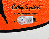 Sue Bird Autographed Authentic White Panel Indoor/Outdoor Basketball Seattle Storm "Seattle Storm 2002-2022" Beckett BAS QR Stock #214845