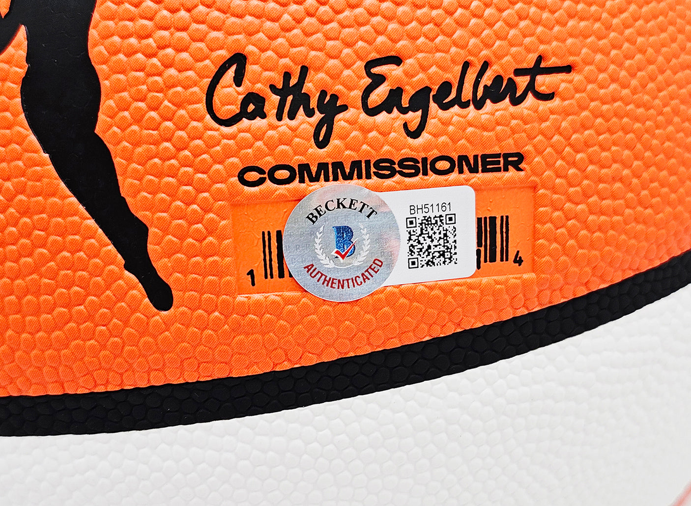 Diana Taurasi Autographed Authentic White Panel Indoor/Outdoor Basketball Phoenix Mercury Beckett BAS QR Stock #214839