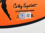 Diana Taurasi Autographed Authentic White Panel Indoor/Outdoor Basketball Phoenix Mercury Beckett BAS QR Stock #214839