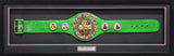Mike Tyson Autographed Framed WBC World Championship Green Belt Beckett BAS QR Stock #224816