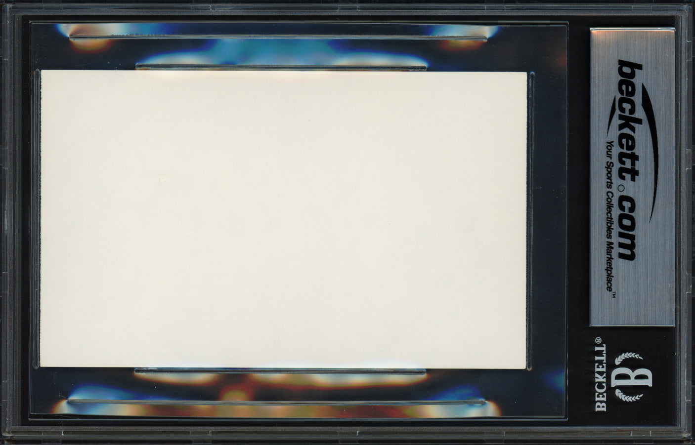 Willie Shoemaker Autographed 3x5 Index Card Jockey Beckett BAS Stock #239951