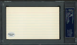Carroll "Boardwalk" Brown Autographed 3x5 Index Card New York Yankees, Philadelphia A's "1911 + 1917" PSA/DNA #83862081