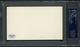 George H. Burns Autographed 3x5 Index Card New York Giants, Philadelphia Phillies PSA/DNA #83862116