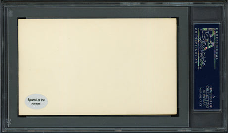 George H. Burns Autographed 3x5 Index Card New York Giants, Philadelphia Phillies "1914-29" PSA/DNA #83862118