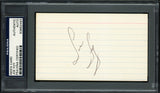 Joe Foy Autographed 3x5 Index Card Boston Red Sox, New York Mets PSA/DNA #83862493