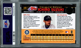 Ichiro Suzuki Autographed 2001 eTopps Rookie Card #100 Seattle Mariners Auto Grade Gem Mint 10 PSA/DNA #102904036
