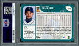 Ichiro Suzuki Autographed 2001 Topps Home Team Advantage Rookie Card #726 Seattle Mariners PSA/DNA #102904031