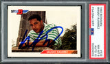 Manny Ramirez Autographed 1992 Bowman Rookie Card #532 Boston Red Sox PSA 8 Auto Grade Gem Mint 10 PSA/DNA #102904052