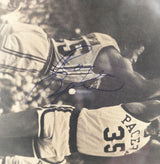 Roger Brown Autographed 8x11 Magazine Page Photo Indiana Pacers Beckett BAS #17402421