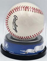 Don Drysdale Autographed Official NL Baseball Los Angeles Dodgers Auto Grade Mint 9 Beckett BAS #17404562