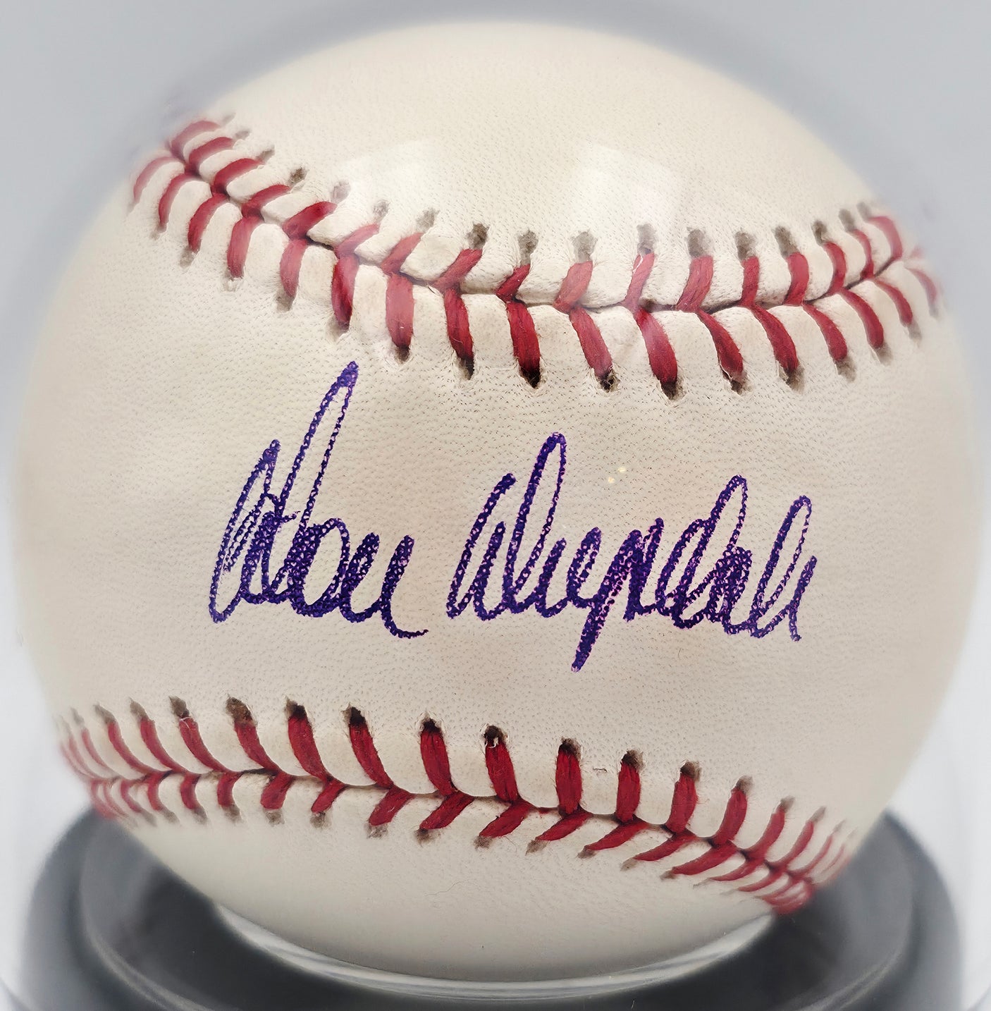 Don Drysdale Autographed Official NL Baseball Los Angeles Dodgers Auto Grade Mint 9 Beckett BAS #17857616