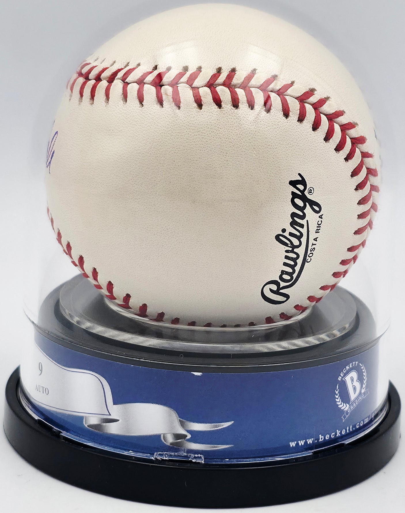 Don Drysdale Autographed Official NL Baseball Los Angeles Dodgers Auto Grade Mint 9 Beckett BAS #17857616