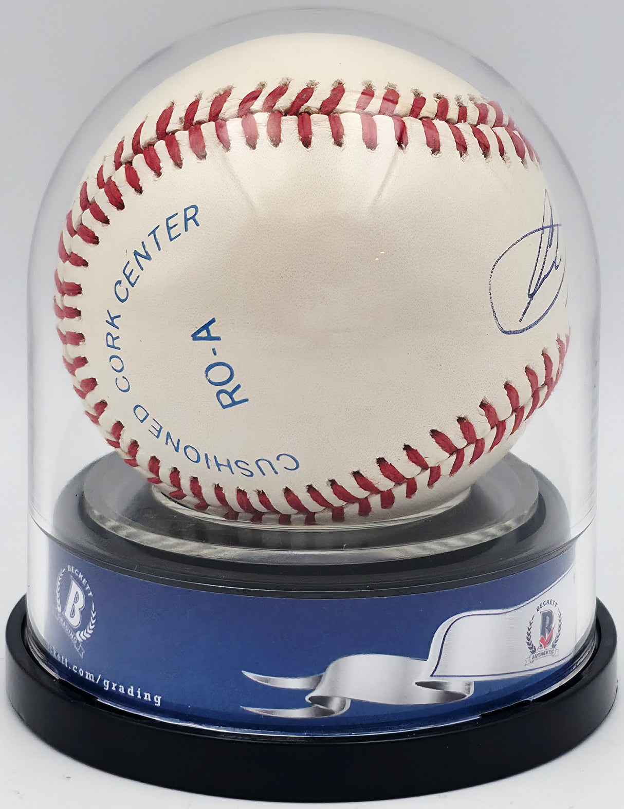 Carl Yastrzemski Autographed Official AL Baseball Boston Red Sox Auto Grade Mint 9 Beckett BAS #17857614