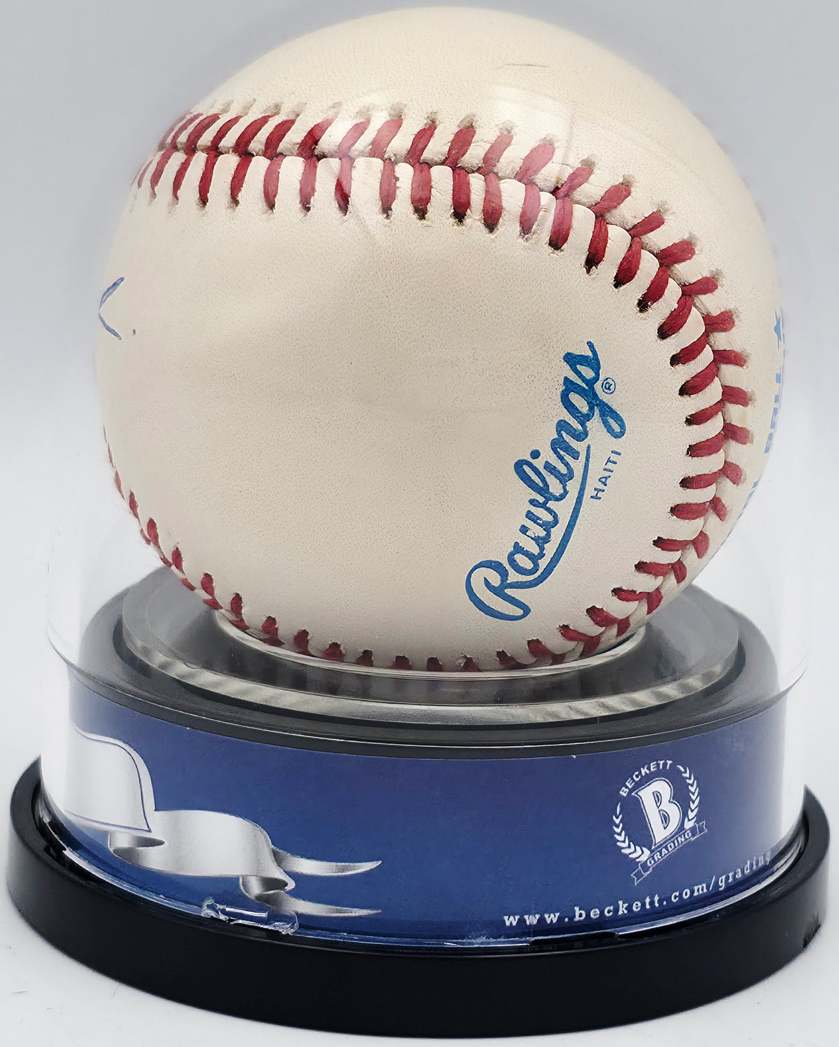 Carl Yastrzemski Autographed Official AL Baseball Boston Red Sox Auto Grade Mint 9 Beckett BAS #17857614