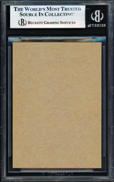 Barry Bonds Autographed 1987 Topps Blank Back Rookie Card #320 Pittsburgh Pirates Vintage Signature Beckett BAS #17830814