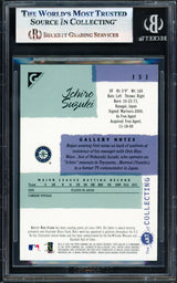 Ichiro Suzuki Autographed 2001 Topps Gallery English Rookie Card #151 Seattle Mariners Beckett BAS #17830407