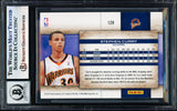 Stephen Curry Autographed 2009-10 Panini Donruss Studio Card #129 Golden State Warriors Auto Grade Gem Mint 10 Beckett BAS #17855540