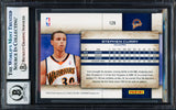 Stephen Curry Autographed 2009-10 Panini Donruss Studio Card #129 Golden State Warriors Auto Grade Gem Mint 10 Beckett BAS #17855542