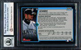 Ichiro Suzuki Autographed 2001 Bowman Draft Picks Card #BDP84 Seattle Mariners Auto Grade Gem Mint 10 Beckett BAS #17855913