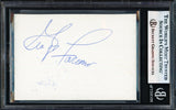 George Foreman Autographed 2.5x3.5 Photo (Signed Twice) Beckett BAS #17856316