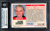 Ken Stabler Autographed 1989 Pro Set Card #18 Oakland Raiders Beckett BAS #17856506