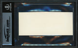 Roger Maris Autographed 2x5 Index Card New York Yankees Auto Grade Gem Mint 10 Beckett BAS #17856666