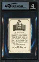 Clarke Hinkle Autographed 1975 Fleer Card #10 Green Bay Packers Beckett BAS #17856752