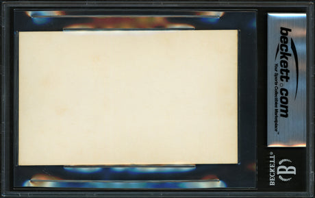 Mickey Mantle Autographed 3x5 Index Card New York Yankees Vintage Signature Beckett BAS #17856878