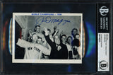 Joe DiMaggio Autographed 1974 36-'39 Yankee Dynasty TCMA Card New York Yankees Beckett BAS #17402035