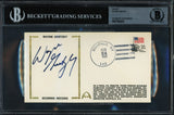 Wayne Gretzky Autographed 1982 First Day Cover Edmonton Oilers Beckett BAS #17833072