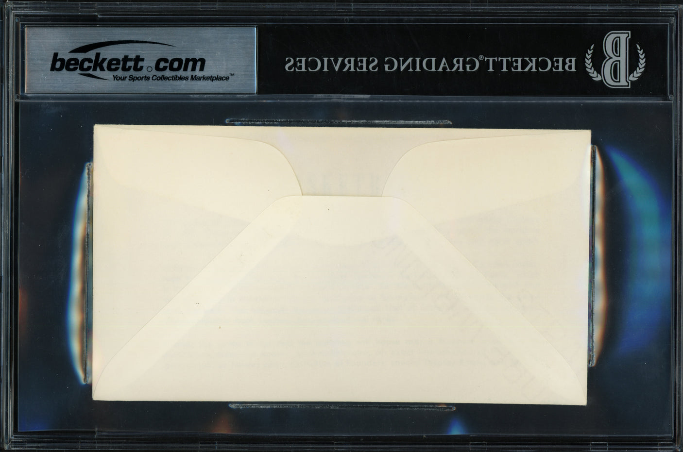 John Wooden Autographed 1961 First Day Cover UCLA Beckett BAS #17402122