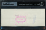 Al Davis Autographed Check Oakland Raiders Auto Grade Gem Mint 10 Beckett BAS #17856675